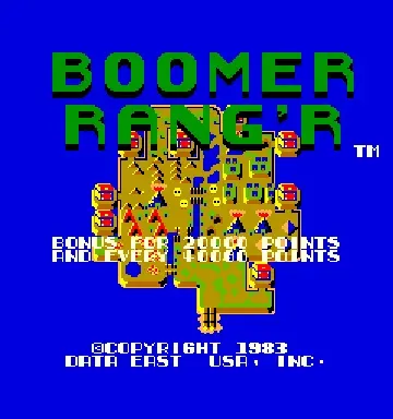 Boomer Rang'r / Genesis-MAME 2003